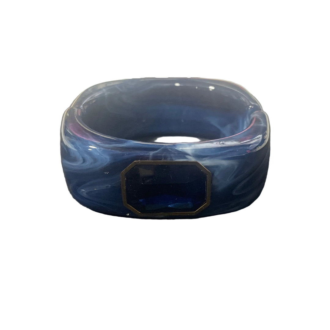 Gemma Cuff Bracelet - Navy