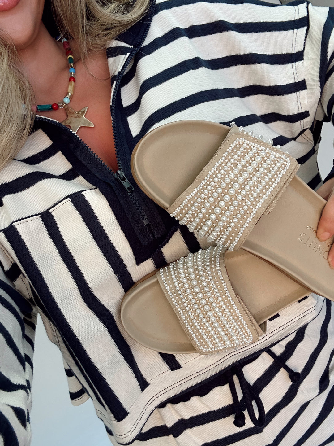 Matisse Reese Studded Slide