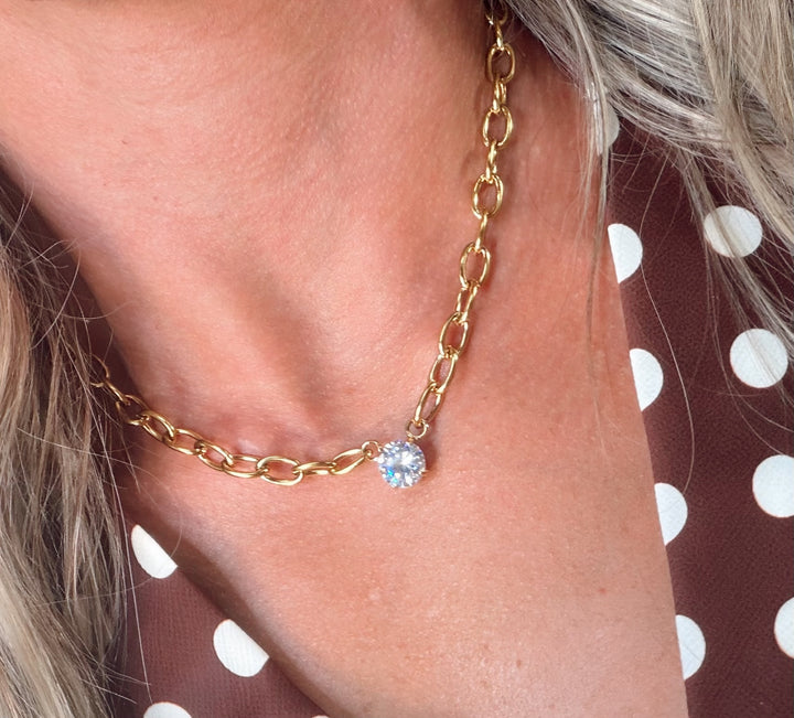 Promise Crystal Waterproof Necklace