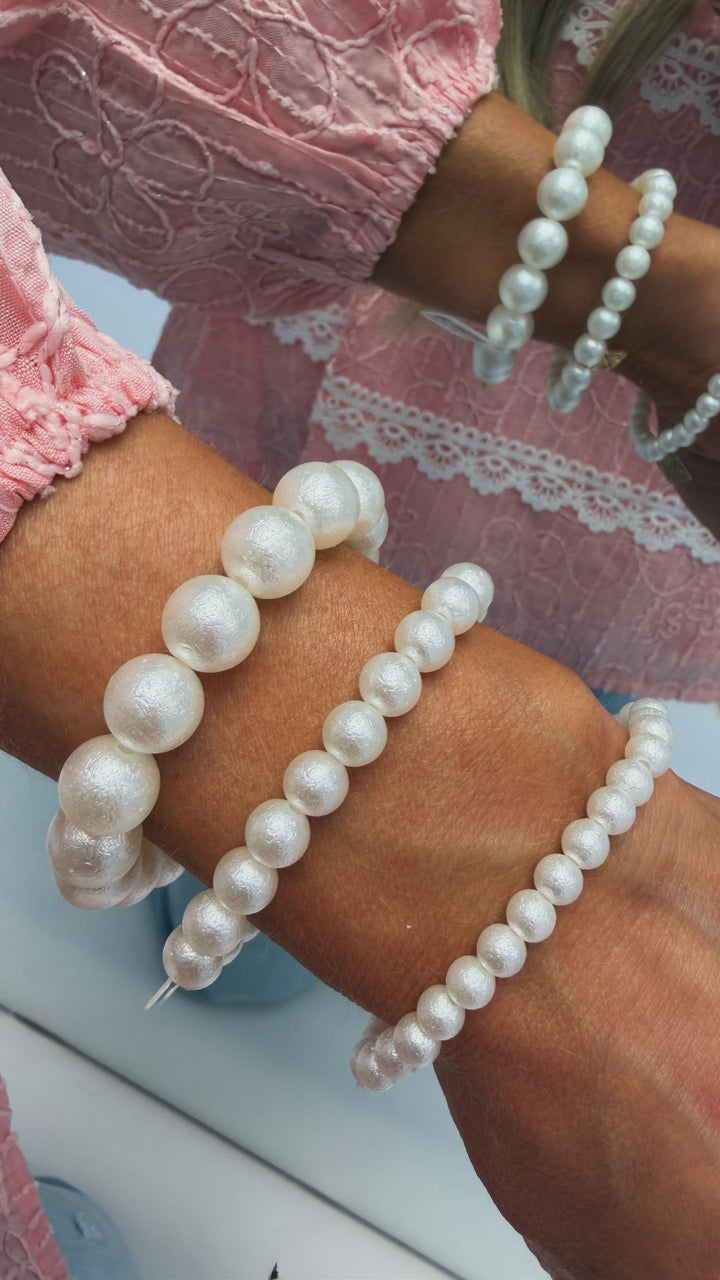 MM Taylor Cotton Pearl Bracelet