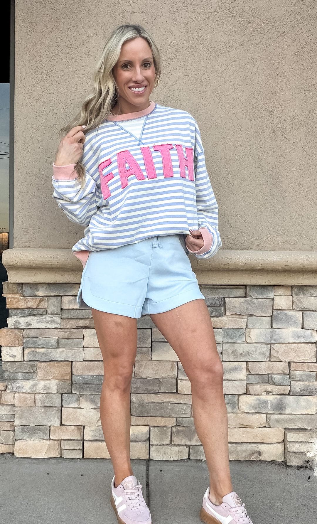 Sunday Stripes Sweatshirt