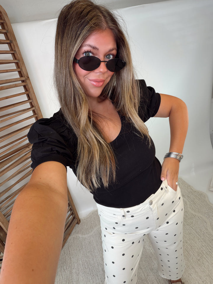 Chic Puff Sleeve Tee