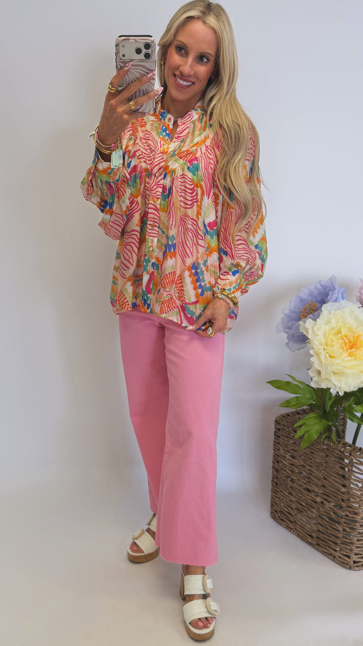 Jungle Love Printed Top