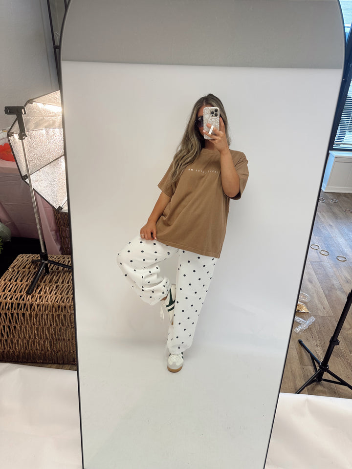 The Statement Print Sweats