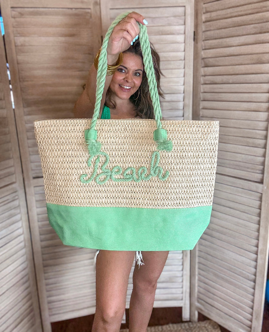 Woven Beach Tote