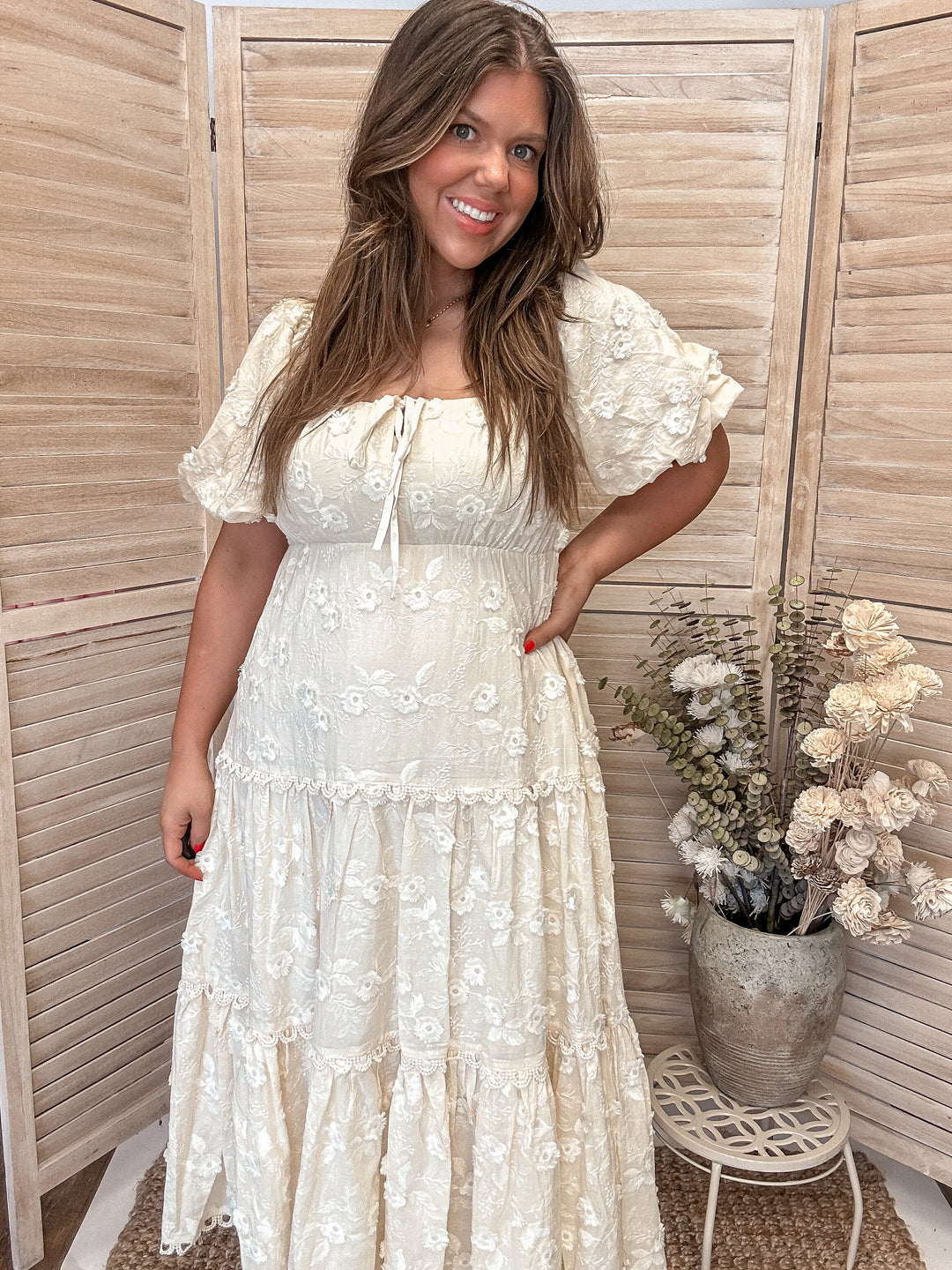 Shes An Icon Tiered Dress