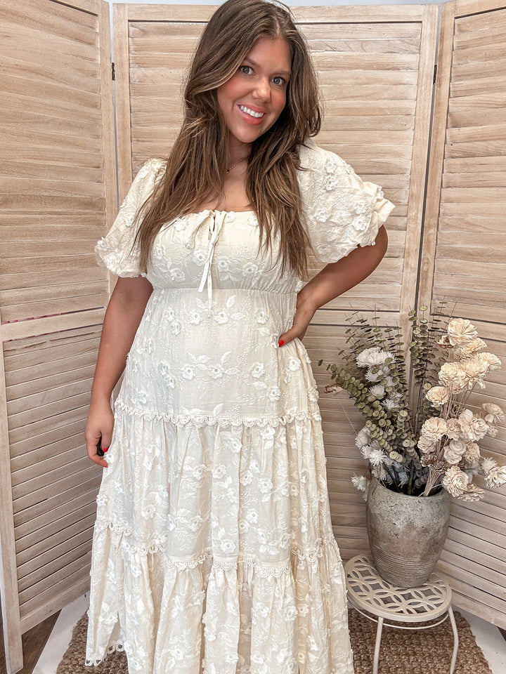 Shes An Icon Tiered Dress