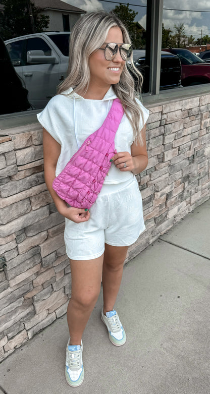 The Alex Quilted Sling Bag