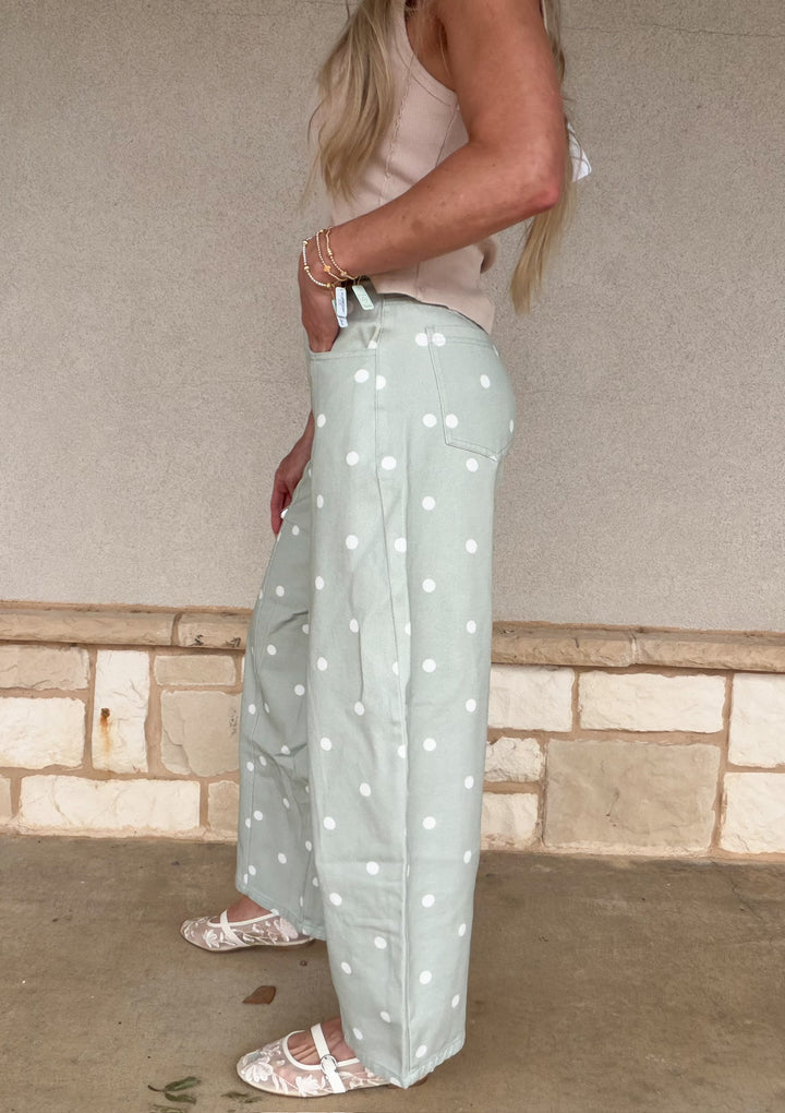 The Chic Dot Wide Leg