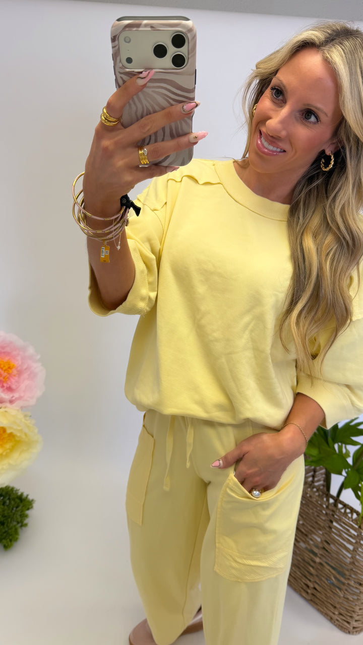 The Comfort Club Crew Top