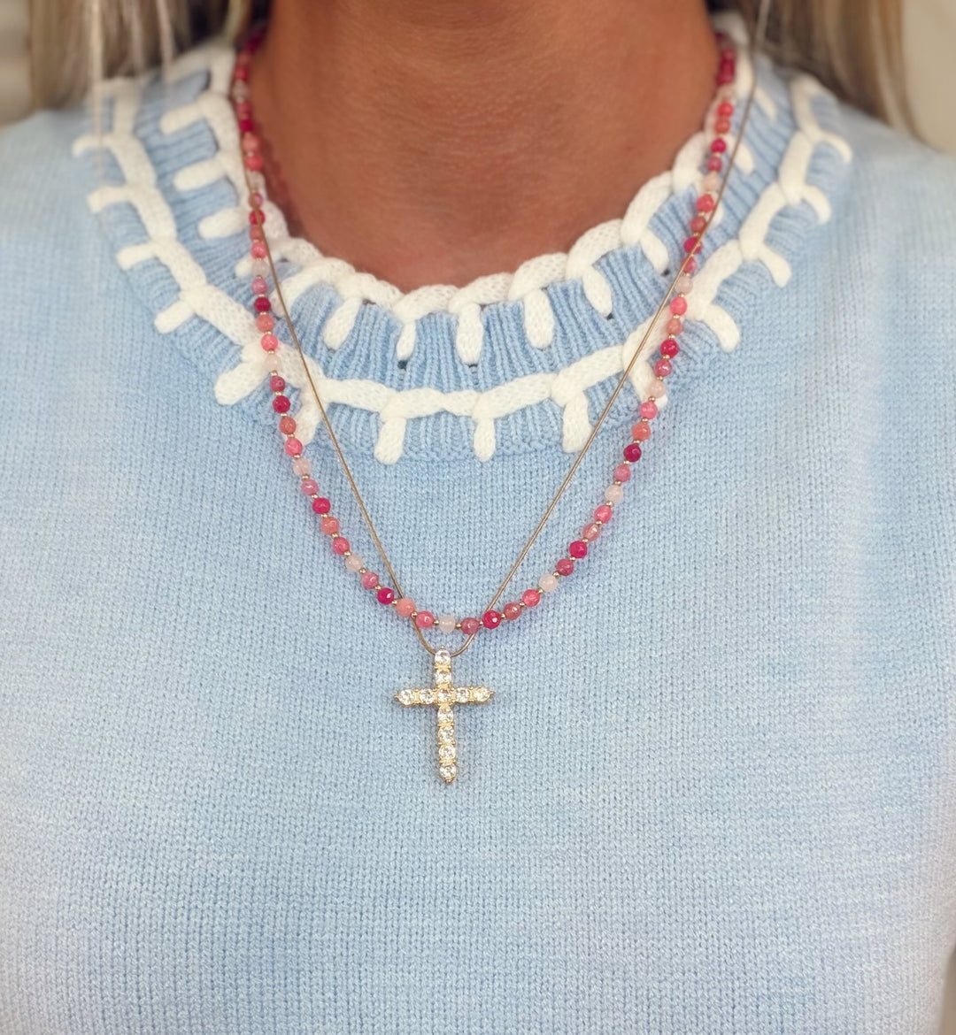 The Threaded Charm Knit