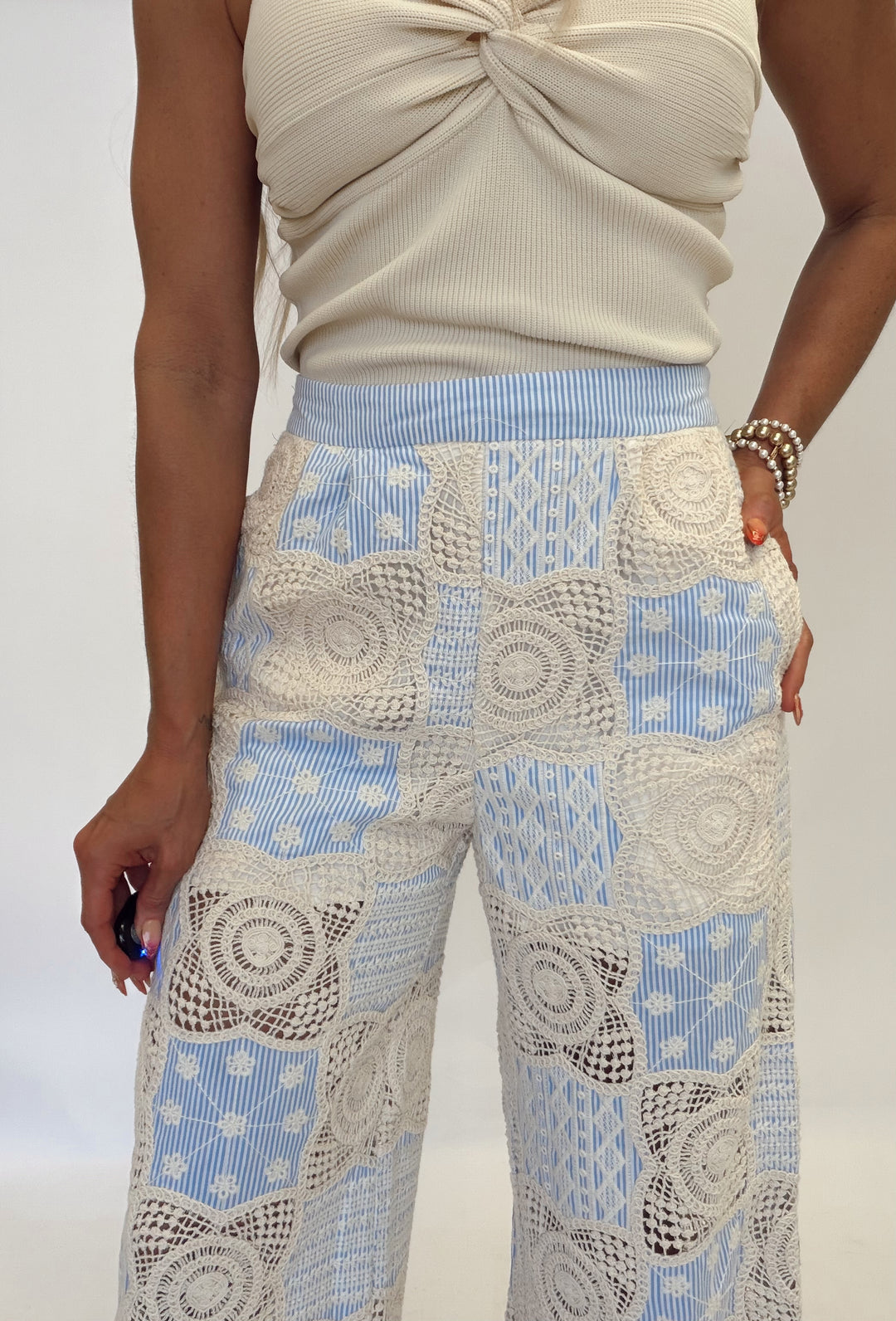 Sail Away Crochet Pants