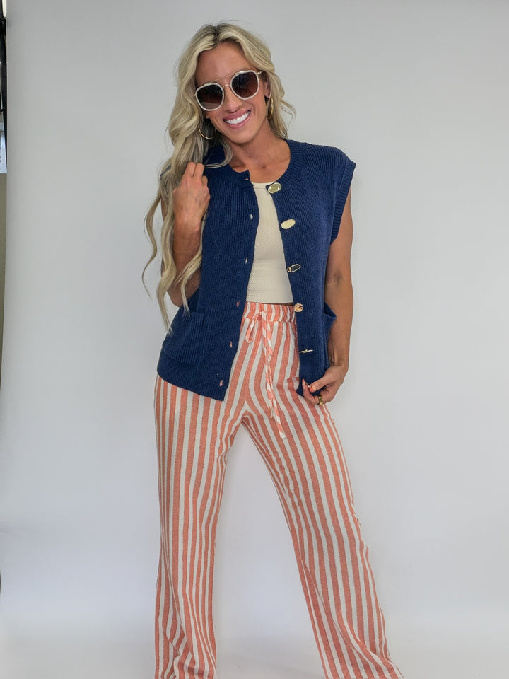 Coastal Class Knit Vest