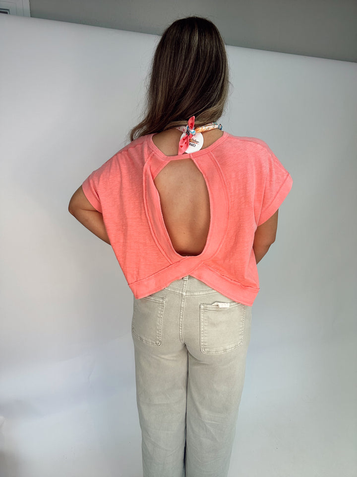 Open Back Breeze Tee