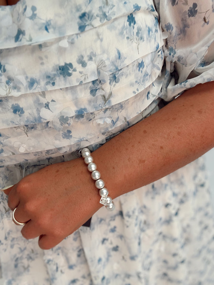 MM Christie Matte Silver Bracelet