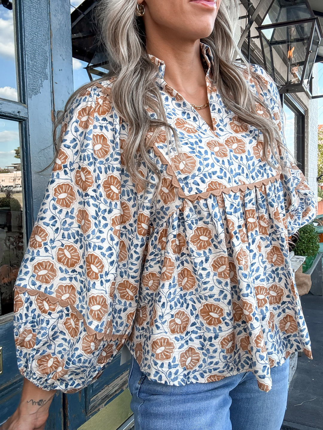 Kindred Spirit Floral Top