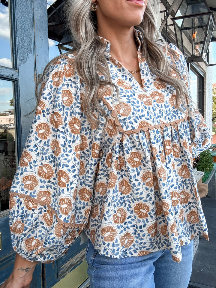 Kindred Spirit Floral Top
