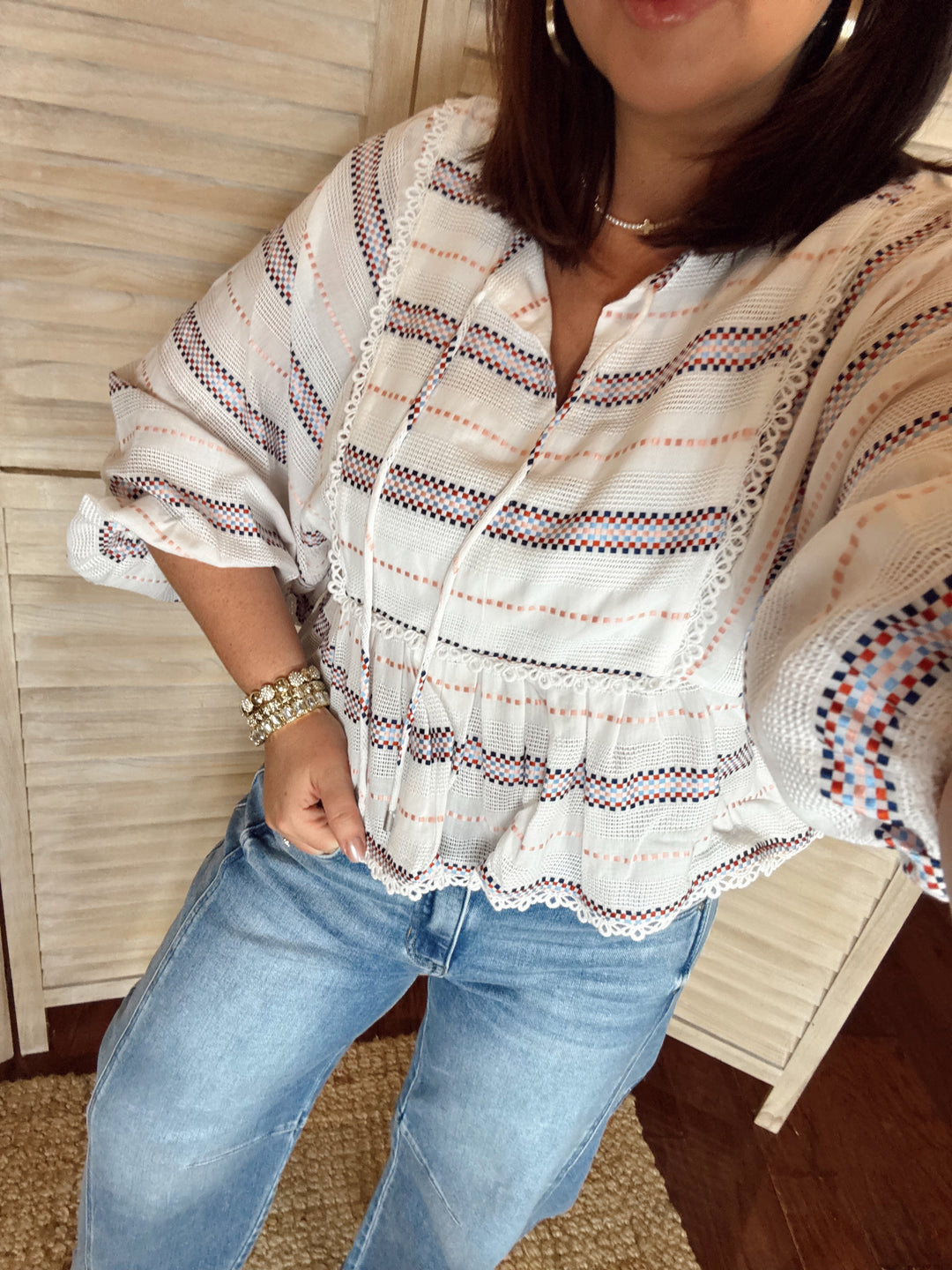 The Summer Social Peplum