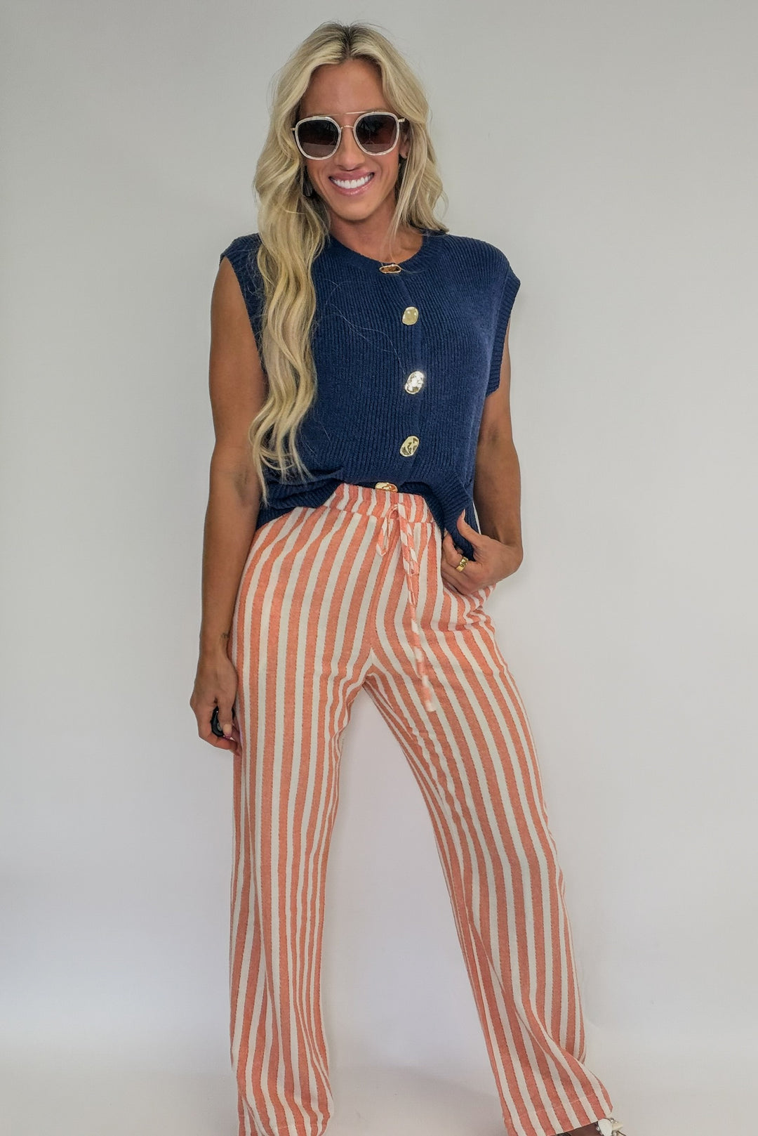 Coastal Class Knit Vest