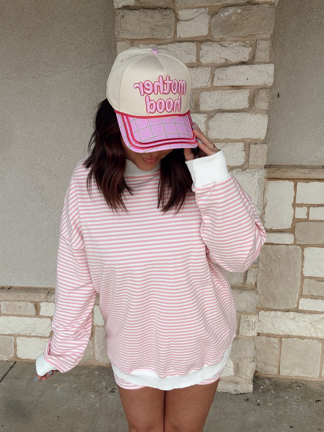 Mother Hood Vibes Hat