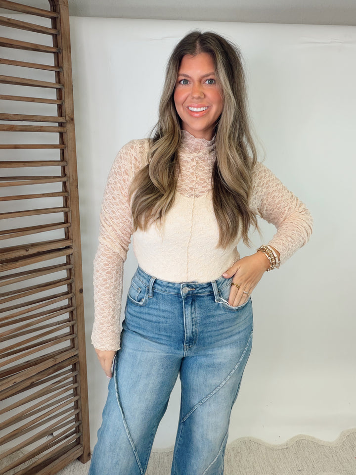Lover's Whisper Lace Top
