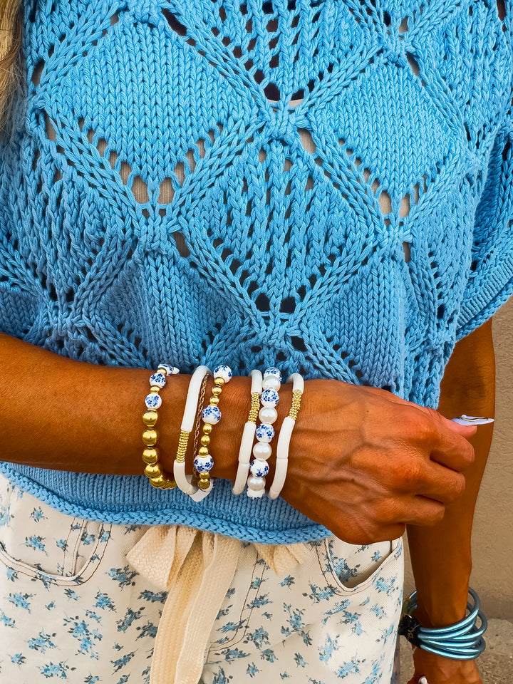 Amalfi Coast Beaded Bracelet