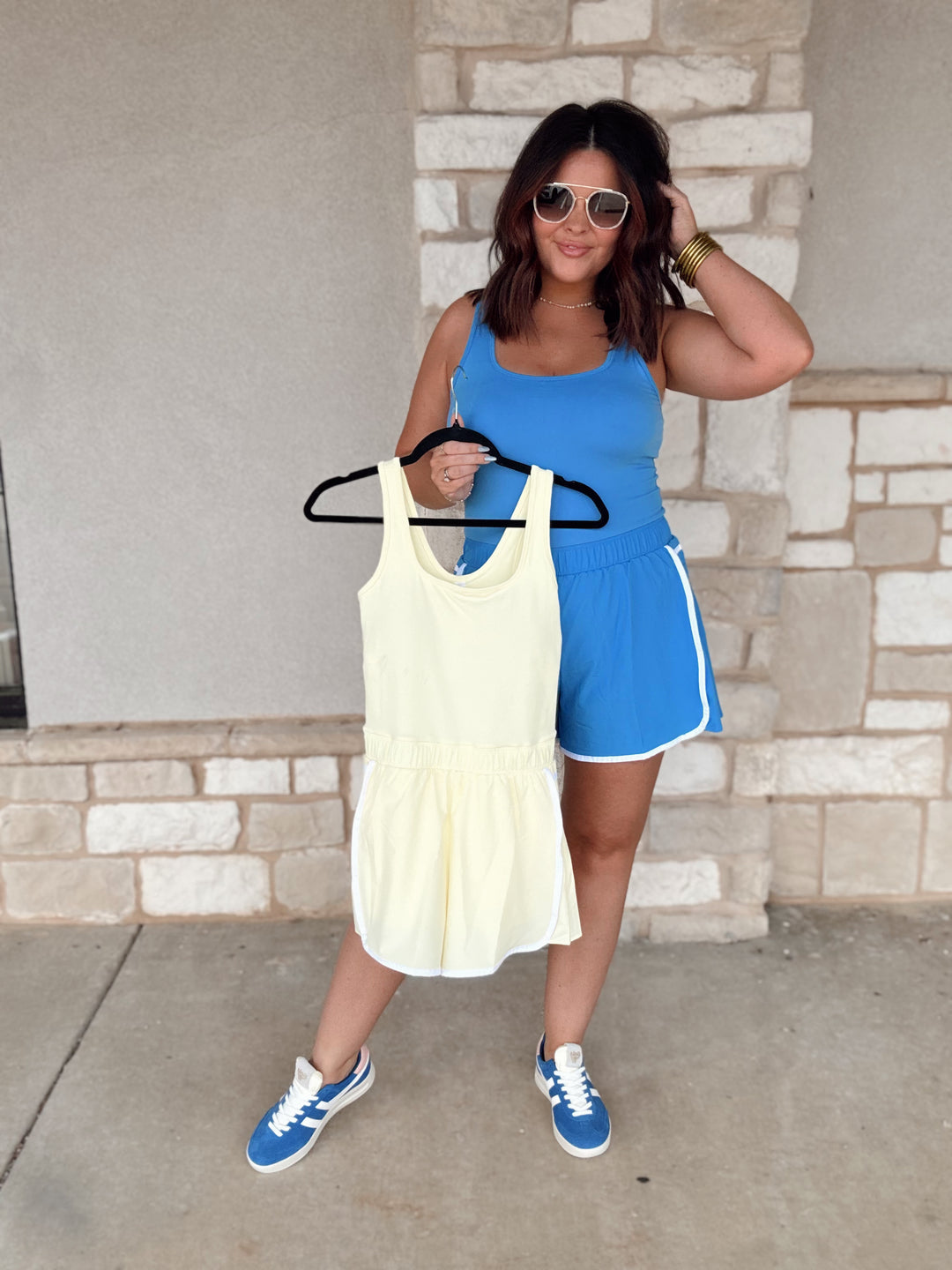On The Go Active Romper