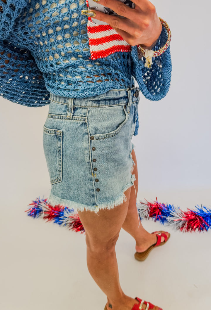Studded Sweetheart Shorts