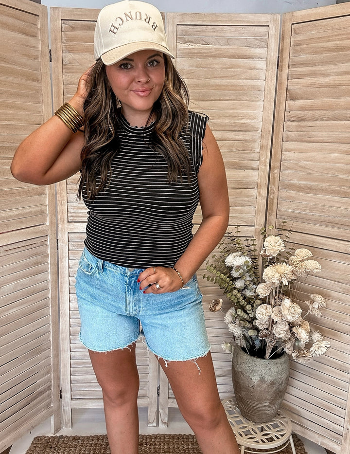Jayde  Stretch Boyfriend Short
