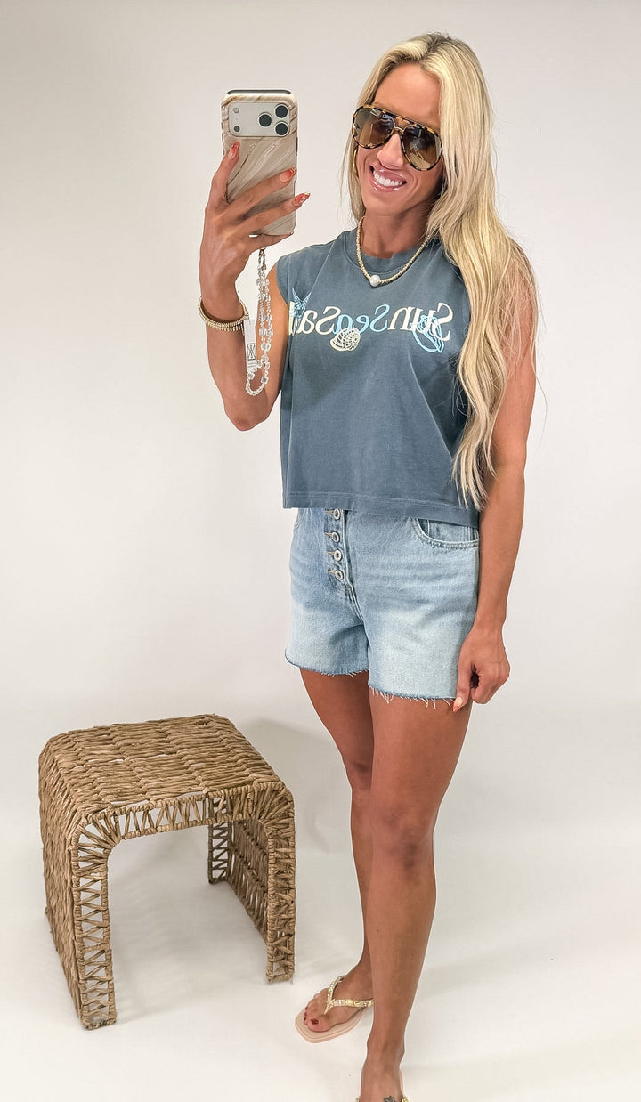 All Buttoned Up Shorts