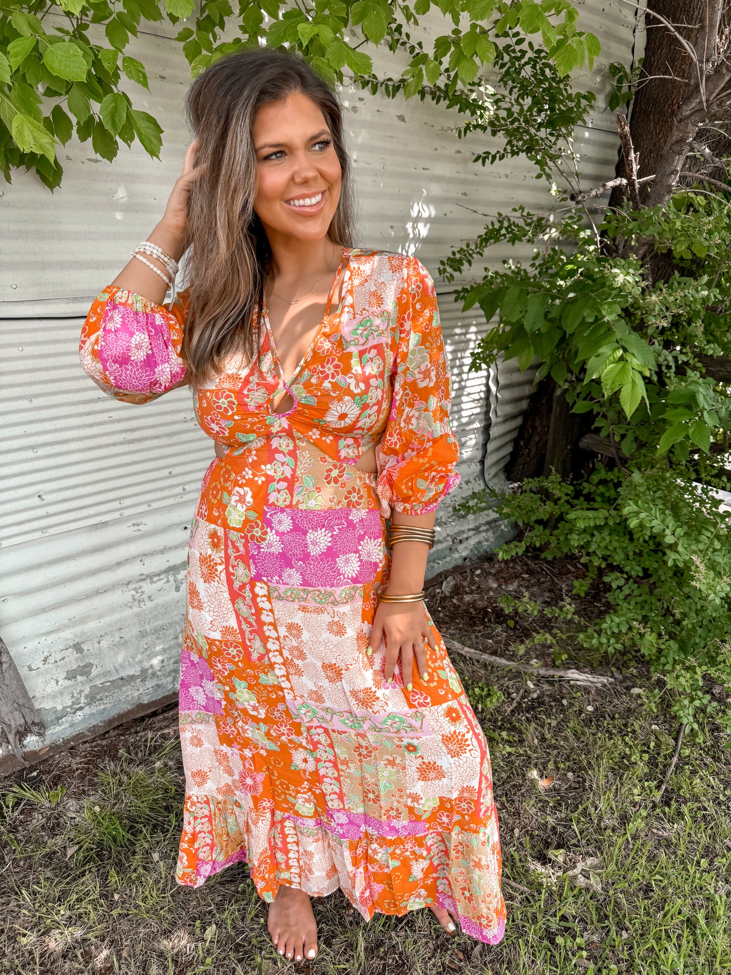 Fabulous In Floral Maxi Dress