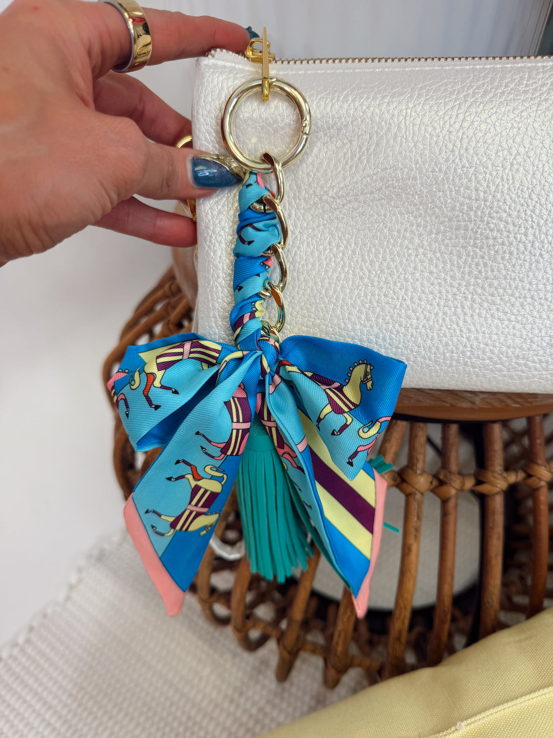 The Silk Statement Key Chain