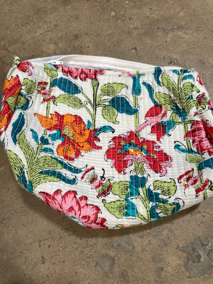 The Gypsy Studio Quilted Cosmetic Bag