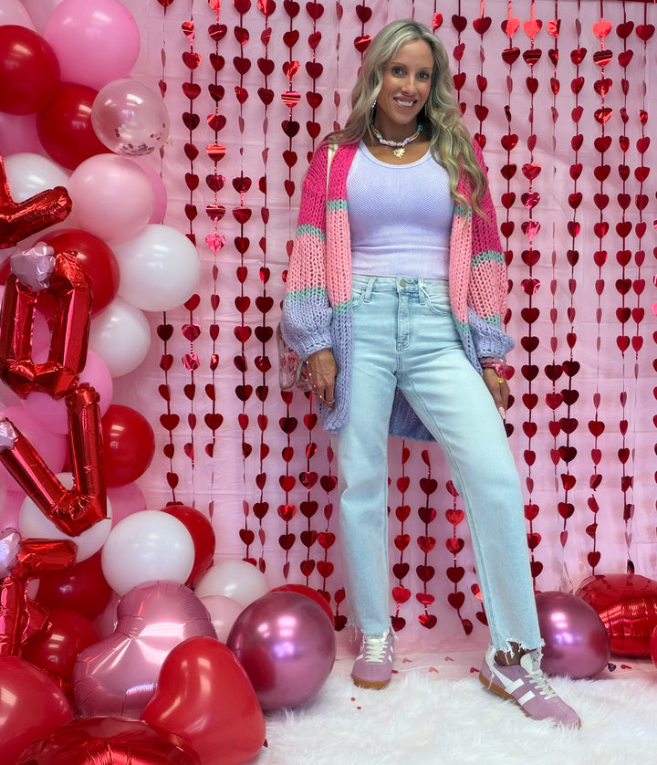 AILEEAH- High Rise Slim Wide Leg