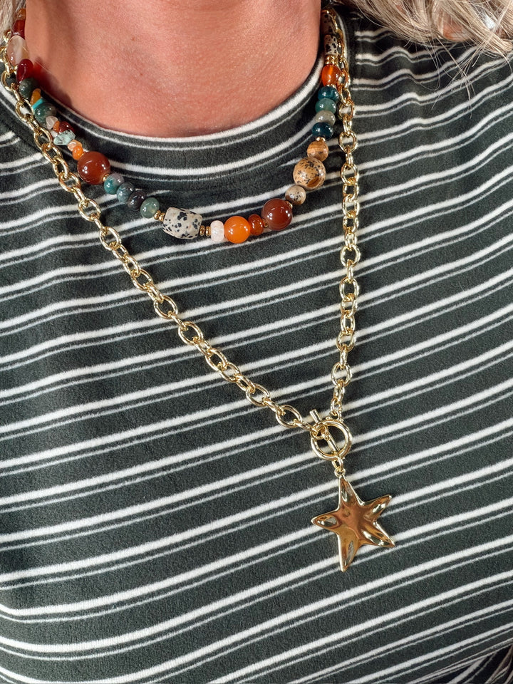 Shine Baby Shine Gold Necklace