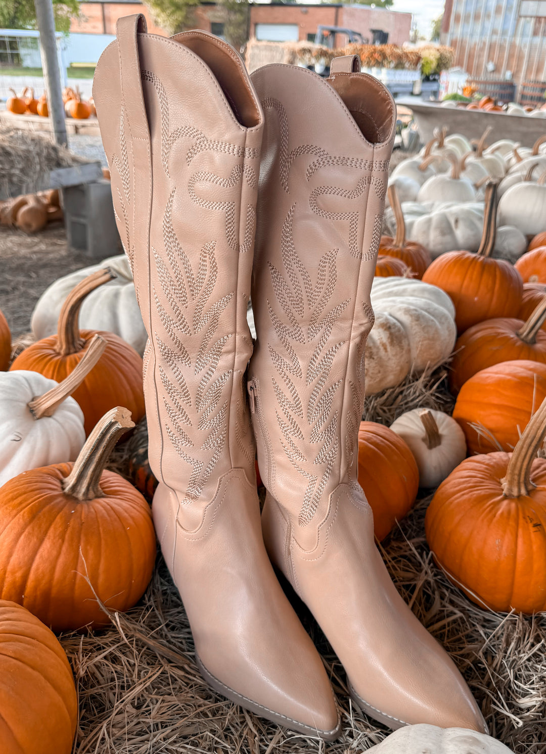 Samara Embroidered Tall Boot