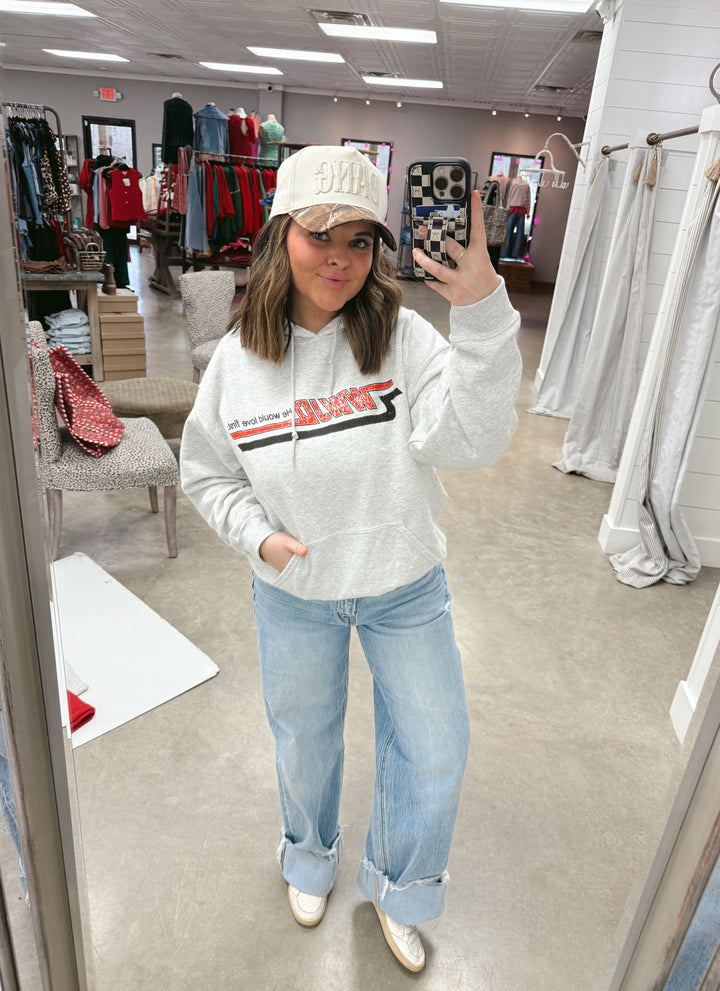 Vintage WWJD Skater Hoodie