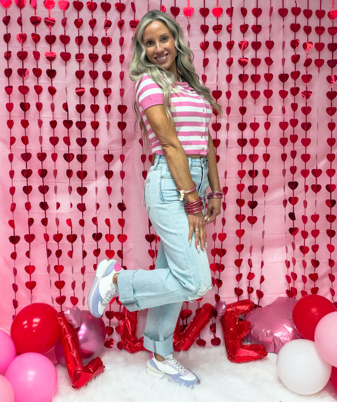 Cotton Candy Stripe Cardi