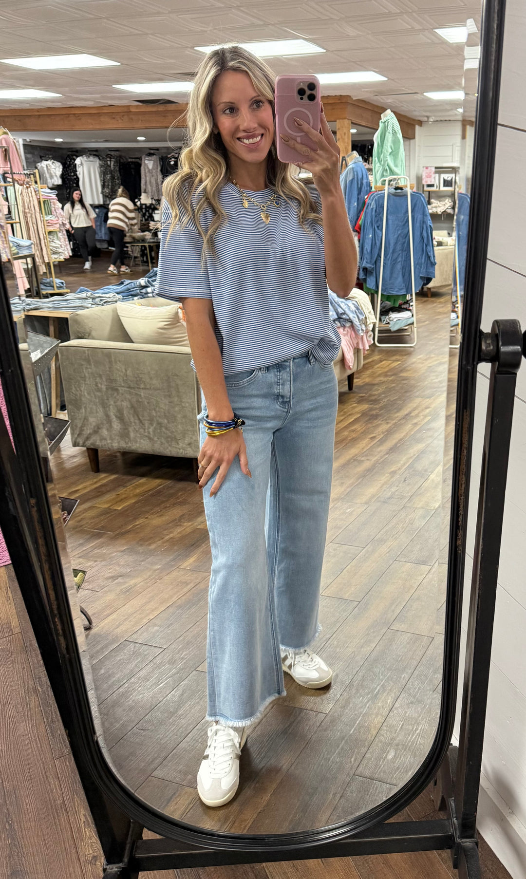Simple Decisions Striped Top