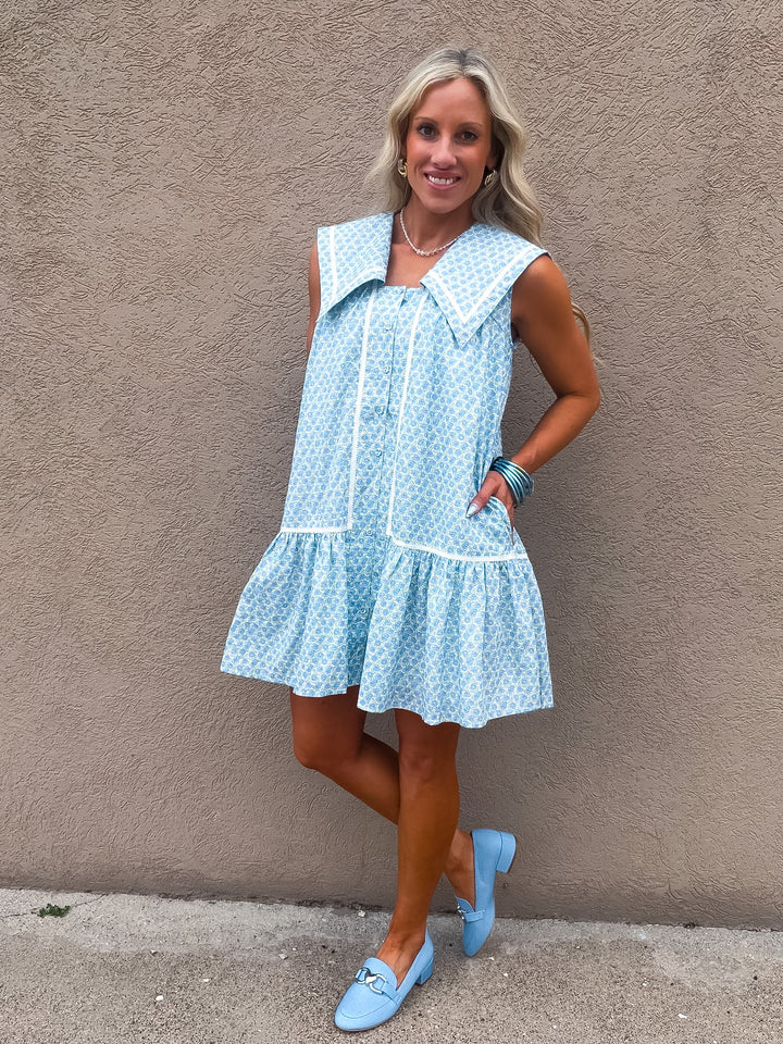 Cambridge Mimosas Collared Floral Dress