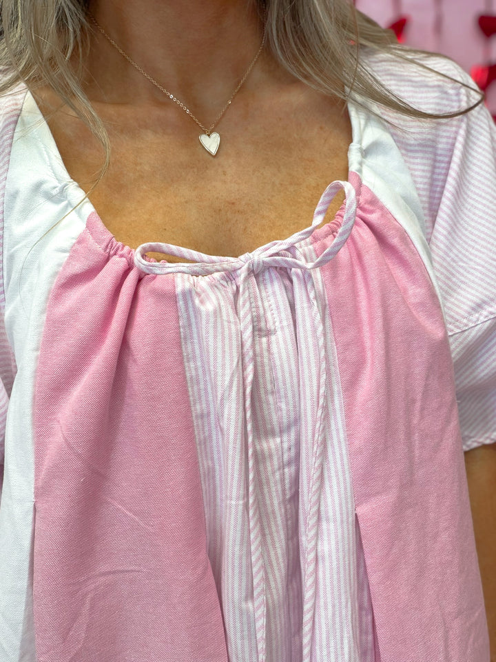 Soft Heart Glow Necklace