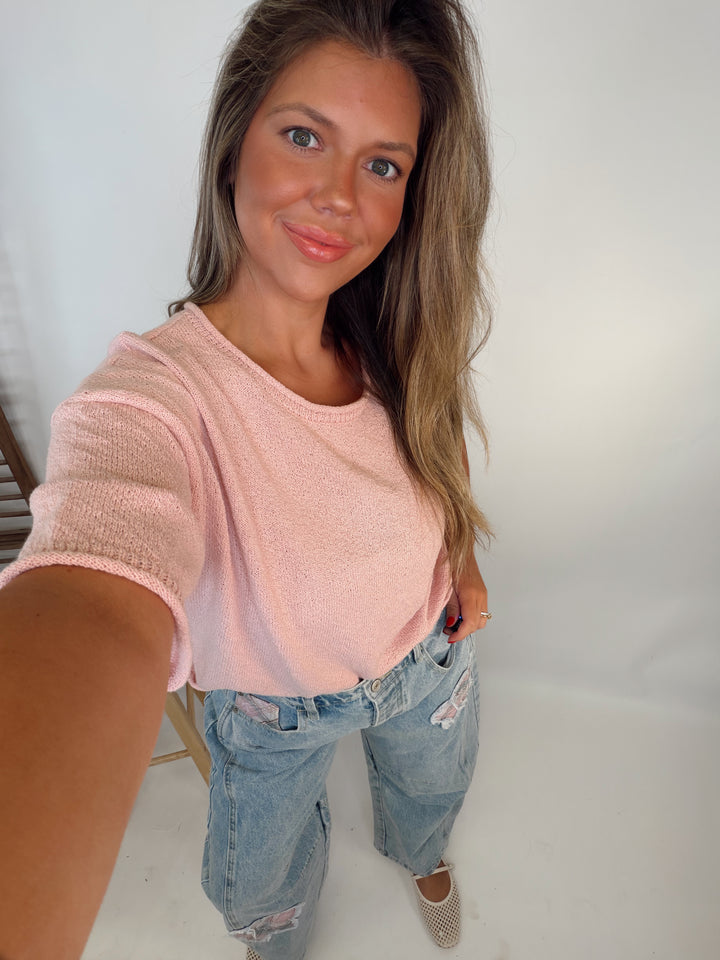 The "Pink Ladies" Knit Top