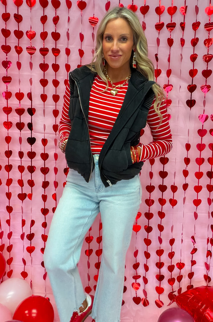 Midnight Mineral Wash Vest