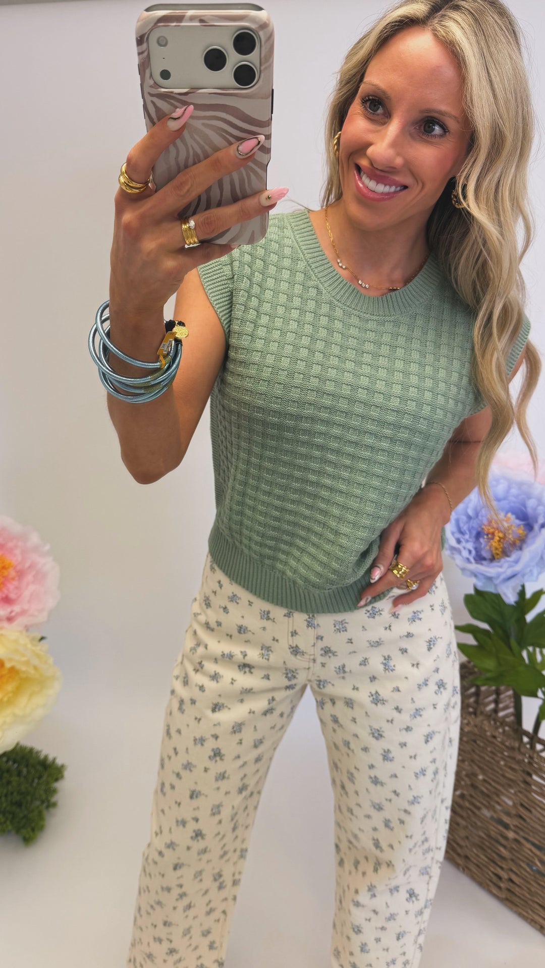 Layered Comfort Sweater Vest