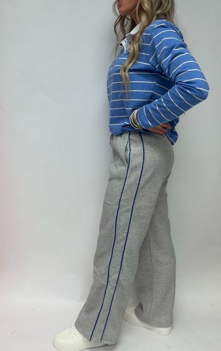 SBS Contrast Line Detail Sweatpants