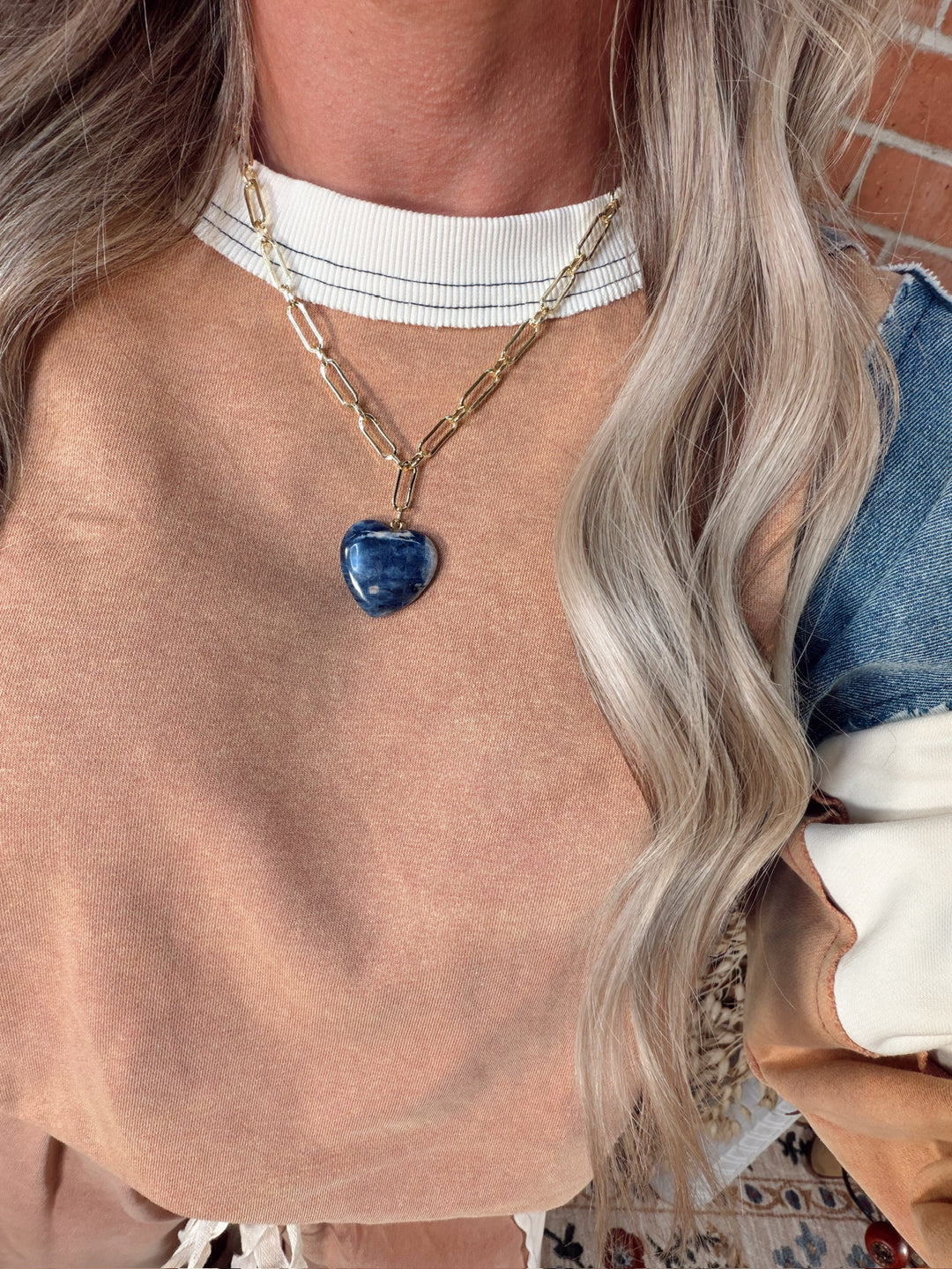 Midnight Heart Necklace