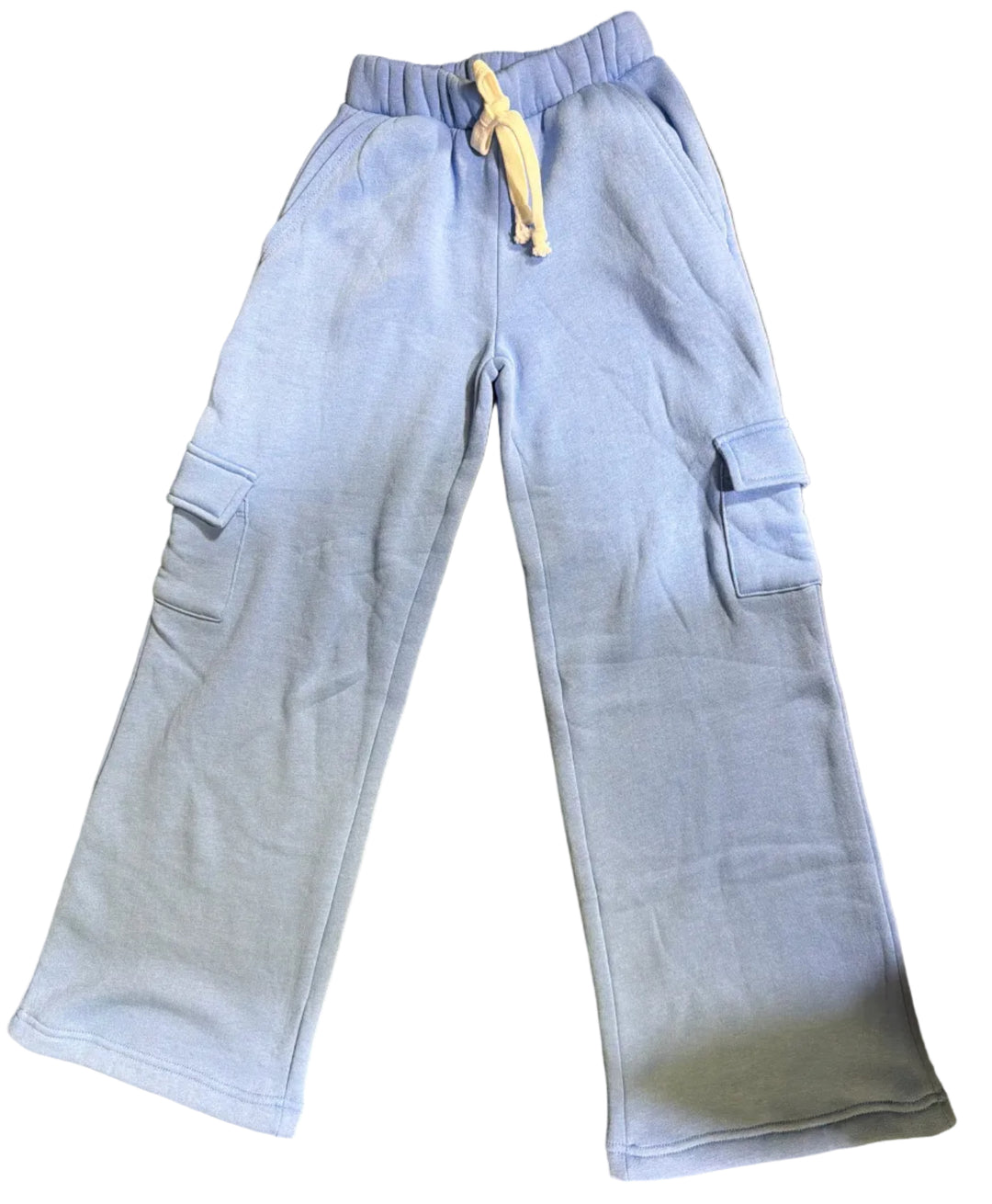 Bright Blue Cargo Sweatpants