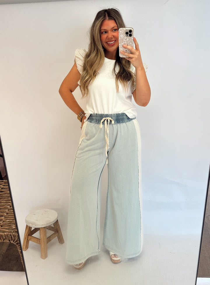 Untamed Flutter Tee