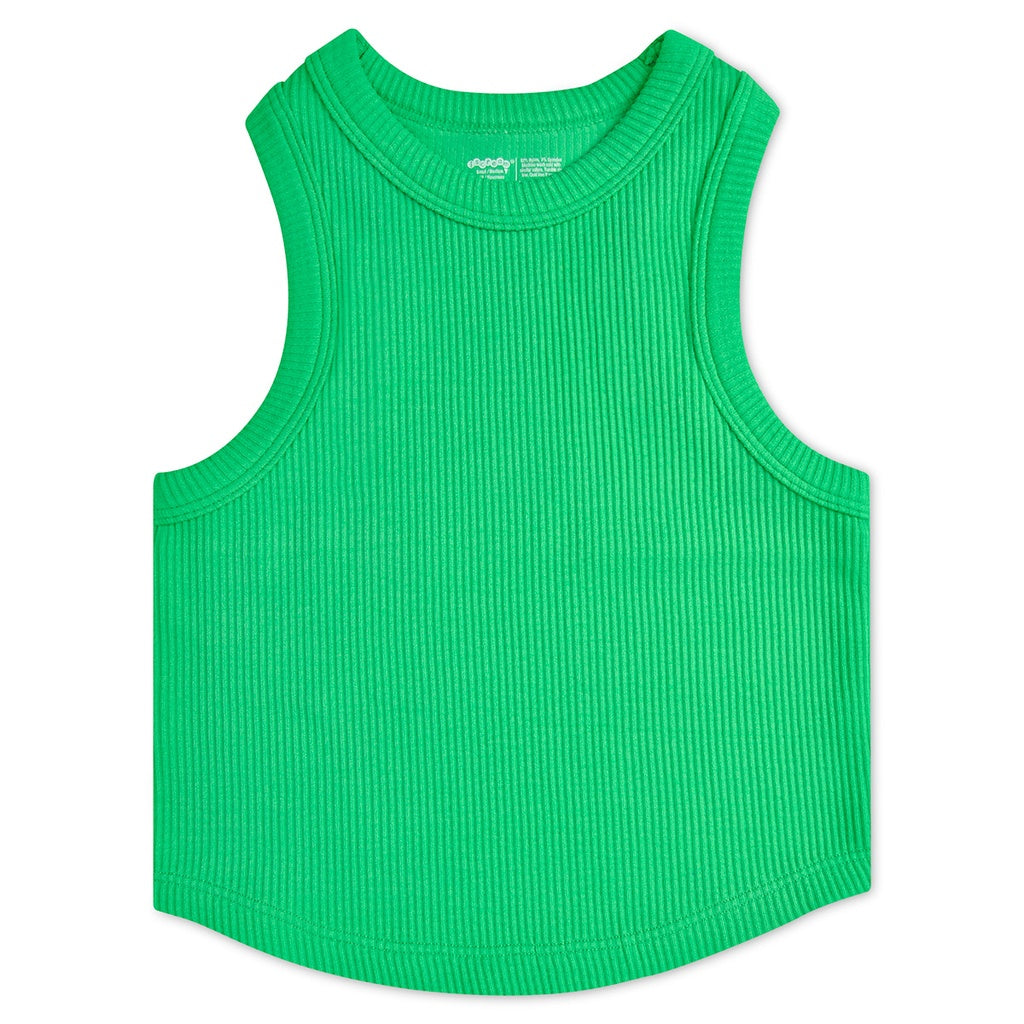 Glam Cropped Racerback Top