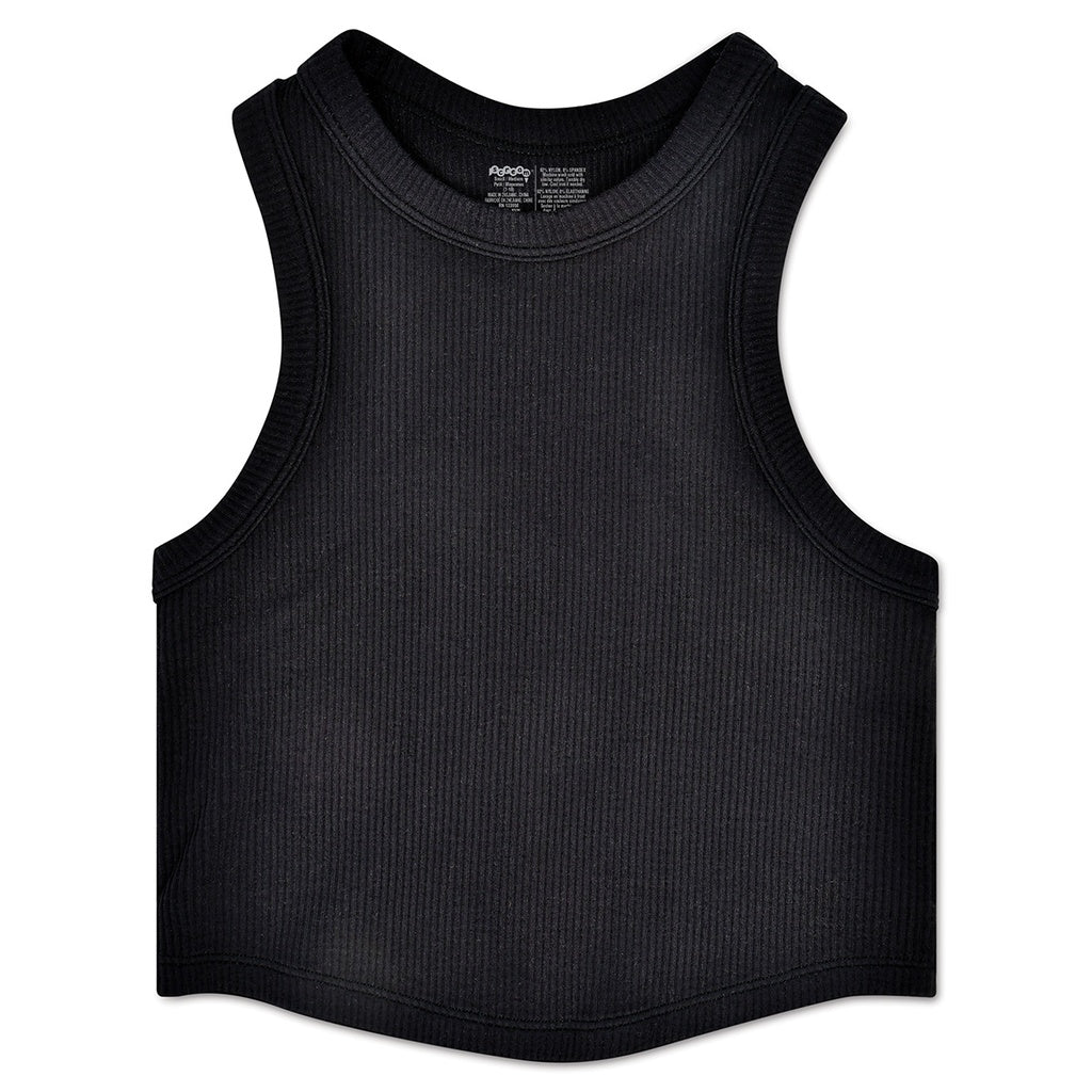 Midnight Crop Racerback Top